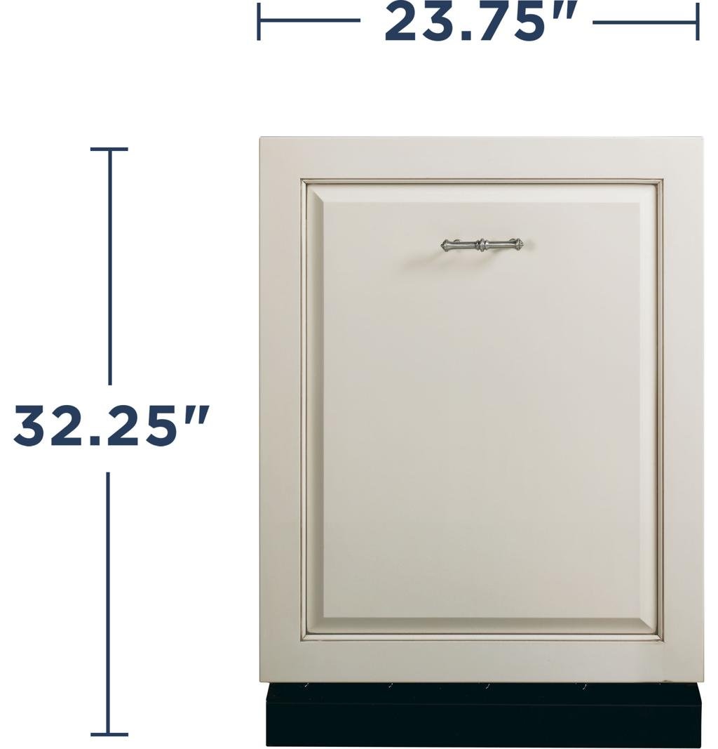 GE ADA Compliant Stainless Steel Interior Panel-Ready Dishwasher with Sanitize Cycle image 2
