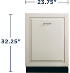 GE ADA Compliant Stainless Steel Interior Panel-Ready Dishwasher with Sanitize Cycle image 2