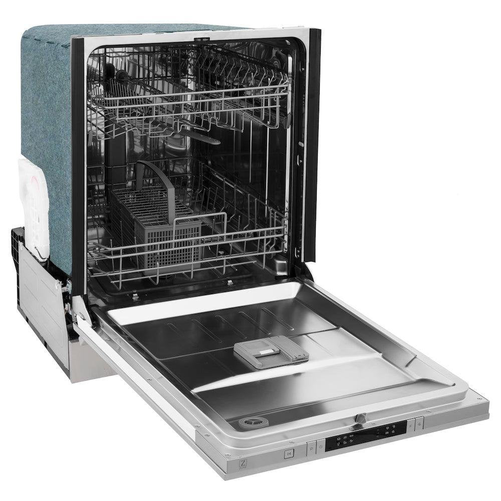 ZLINE 24 In. Top Control Dishwasher Stainless Steel Tub image 1