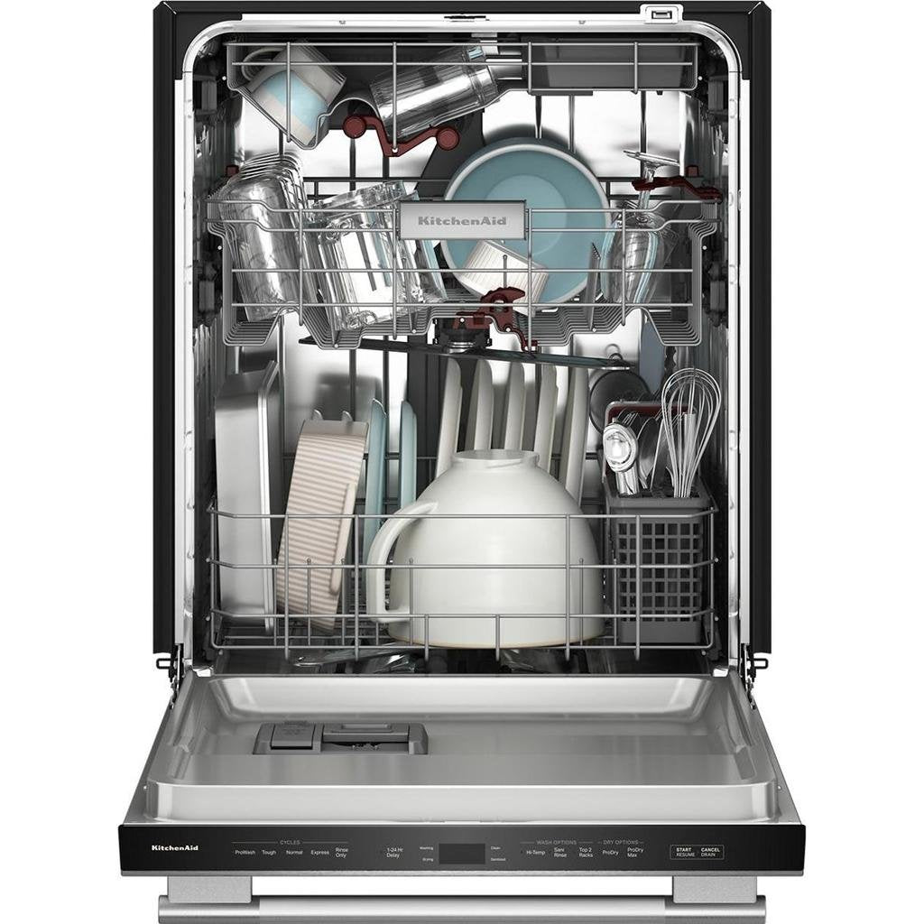 KitchenAid 24" 360° Max Jets Third Rack Top Control Built-In Dishwasher with Advanced ProDry System image 2