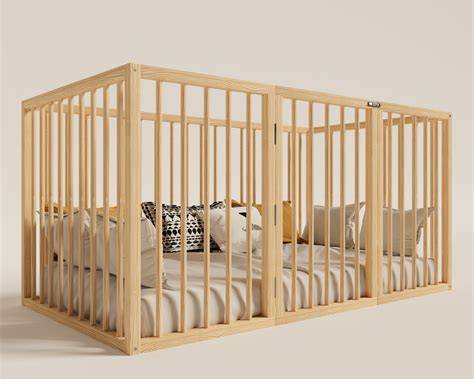 Playpen safety bed for special needs or autism Twin image 1