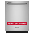 KitchenAid 24" 360 Max Jets Third Rack Top Control Built-In Dishwasher with Advanced ProDry System and Ultra-bright LED Lighting image 0