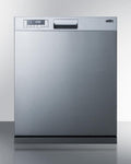 Summit 24" Wide Built-In Dishwasher dw2435ssada image 0