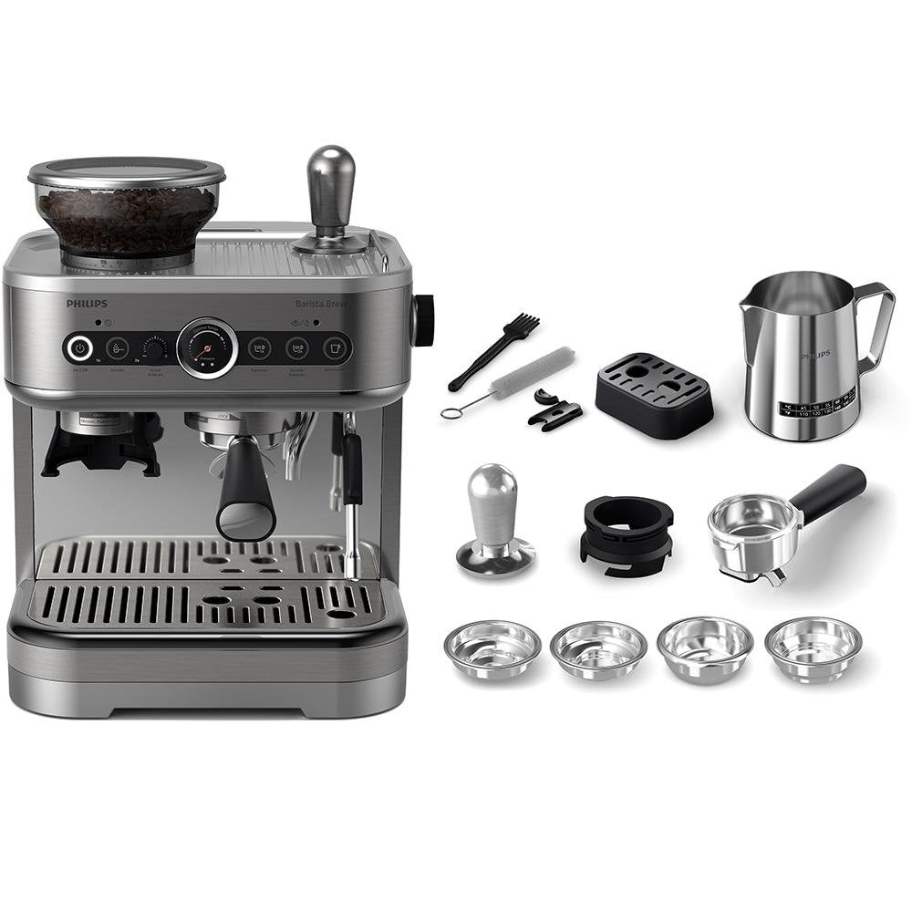 Philips Barista Brew Semi-Automatic Espresso Machine with Frother image 1