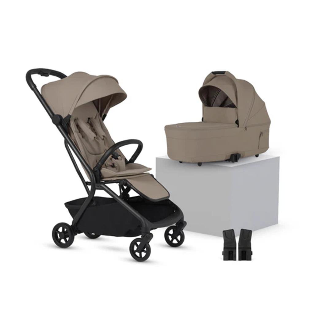 Silver Cross Nia Compact Stroller + Folding Bassinet Bundle image 0
