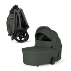 Silver Cross Breez Compact Stroller + Folding Bassinet Bundle image 2