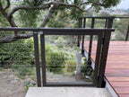 Cable Bullet, Signature Classic Gate, Flat 36" Height Width Stainless And Aluminum image 2