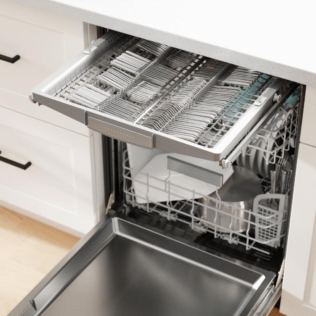 Bosch Benchmark Dishwasher 24" Stainless Steel image 1