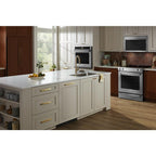 KitchenAid 44 dBA Panel-Ready Two-Rack Flush Dishwasher with Door-Open Dry System image 2