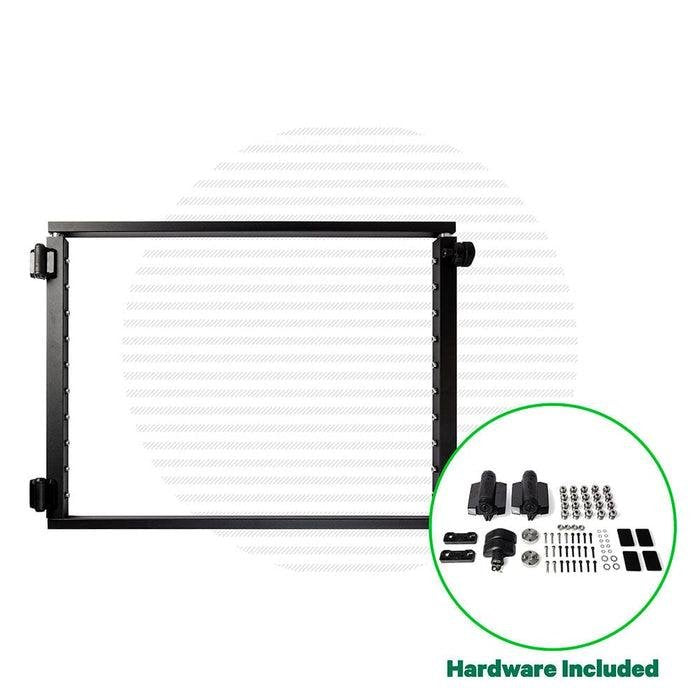 Cable Bullet, Signature Classic Gate, Flat 36" Height Width Stainless And Aluminum image 0