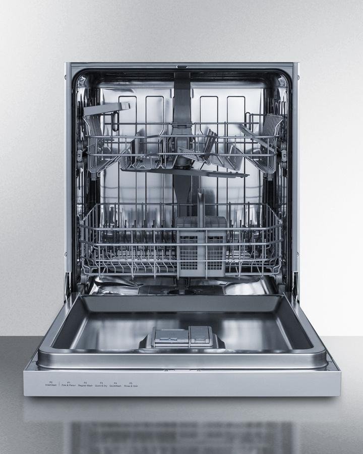 Summit 24" Wide Built-In Dishwasher dw2435ssada image 1