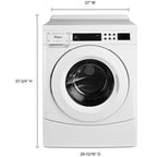 Whirlpool 27" Commercial High-Efficiency Energy Star-Qualified Front-Load Washer image 1