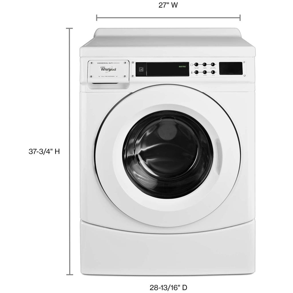 Whirlpool 27" Commercial High-Efficiency Energy Star-Qualified Front-Load Washer image 1