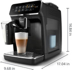 Philips 3200 Series Fully Automatic Espresso Machine LatteGo image 2