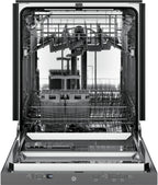 GE ADA Compliant Stainless Steel Interior Panel-Ready Dishwasher with Sanitize Cycle image 1