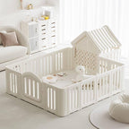 Playpen for Toddler and Babies Pure Era Playpen with 1.6in Thick Mat image 1