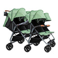 Zoe Tribe: Compact Quad Stroller Forest image 0
