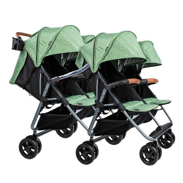 Zoe Tribe: Compact Quad Stroller Forest image 0