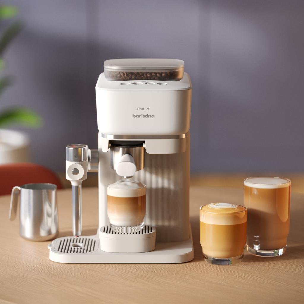 Philips Baristina Latte Automatic Espresso Machine image 1