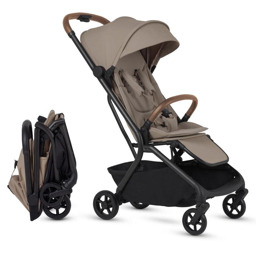 Silver Cross Nia Compact Stroller + Folding Bassinet Bundle image 2
