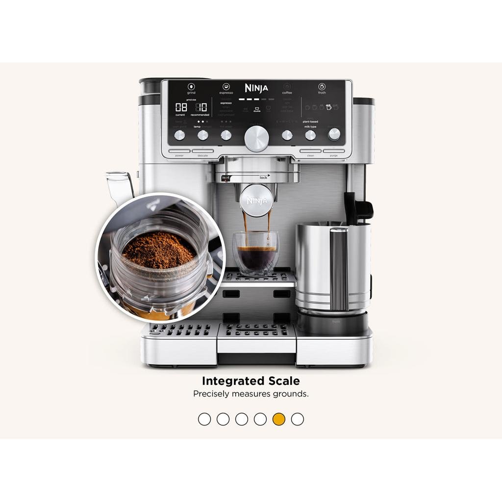 Espresso Machine with Weight-Based Control Repeatable Shots image 1