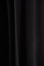Zara | Black Square-Neck Jumpsuit With Cape Sleeves